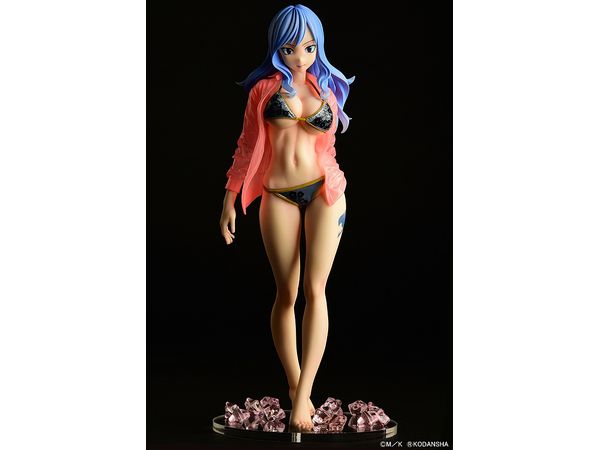 1/6 FAIRY TAIL ジュビア・ロクサー Gravure Style 黒ビキニ!! 濡れ透けワイシャツSP