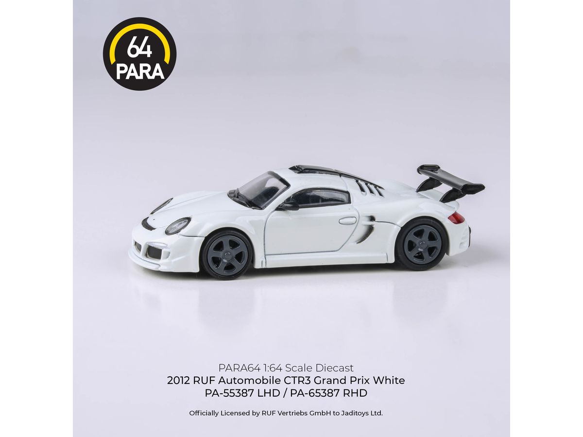 1/64 RUF CTR3 クラブスポーツ グランプリホワイト LHD