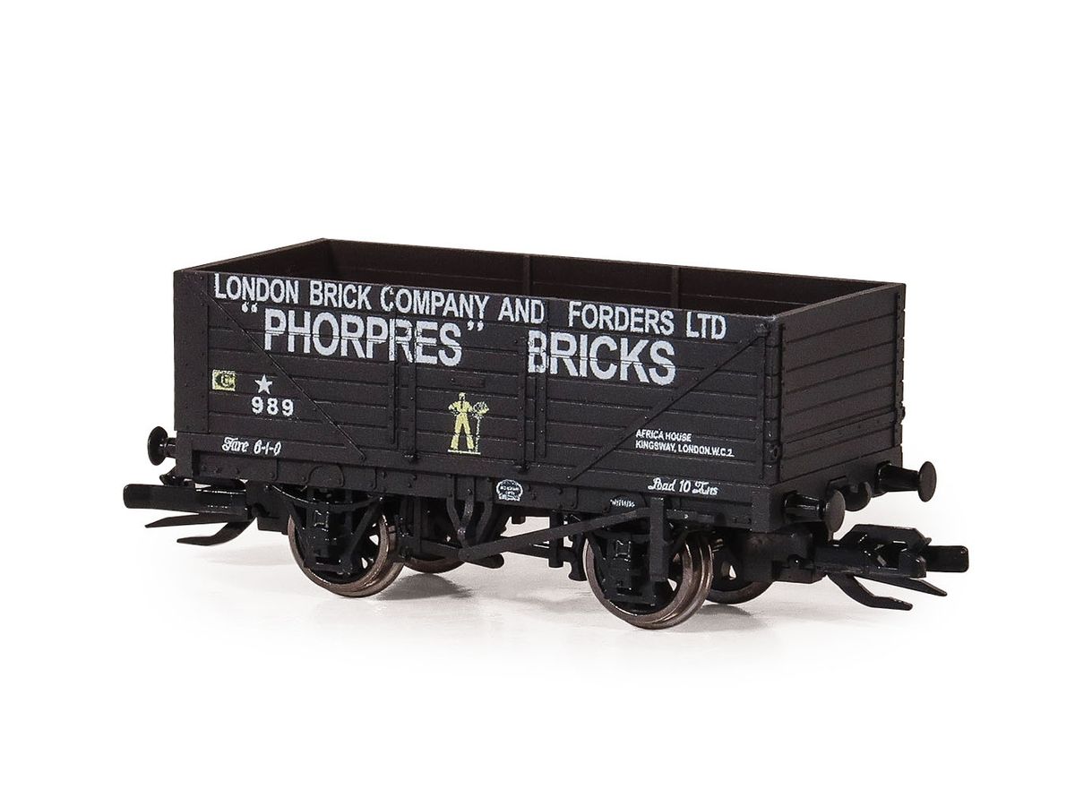 TT:120 2軸オープン貨車 7枚側板 Phorpres Bricks 完成品