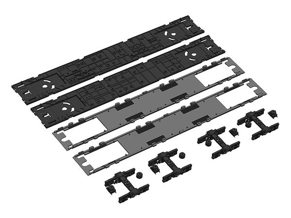 1/80 201系走行化キット A (モハ201・200用)