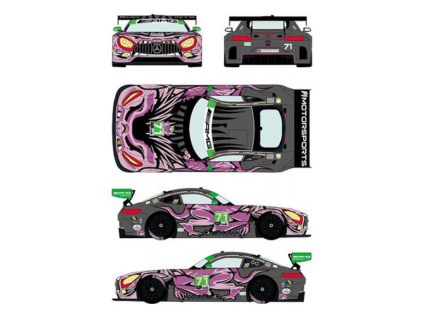 1/24 メルセデス AMG GT3 No.71 デイトナ ロレックス24 (タミヤ用)