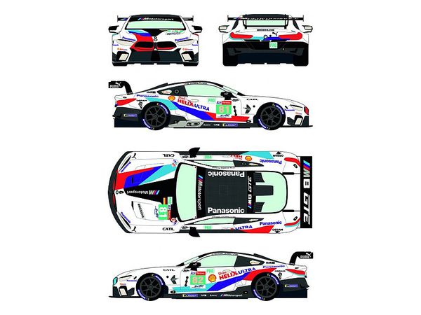 1/24 BMW M8 GTLM # 81 / 82 ル・マン 24 時間 2019