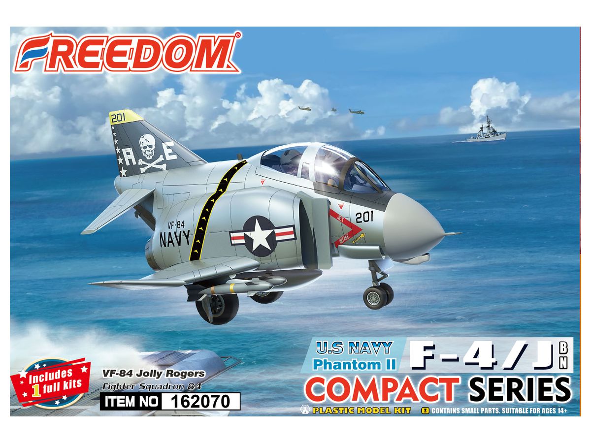 コンパクトシリーズ: F-4J ファントムII 米海軍 VF-84 ジョリーロジャーズ