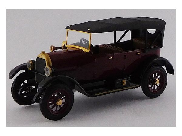 1/43 フィアット 501 スポーツ カブリオレ 1919 ボルドー ルーフ付