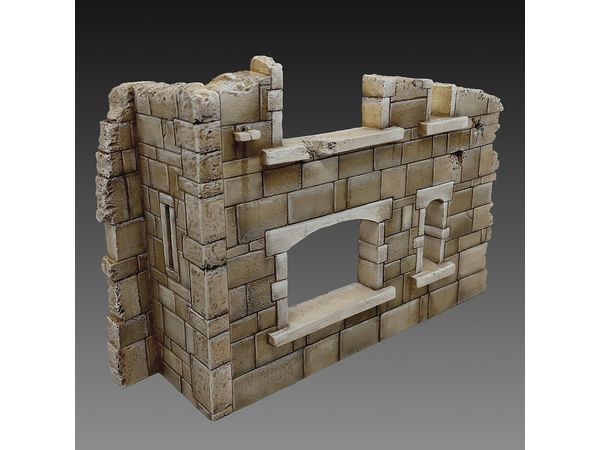 1/35 Ruined building section