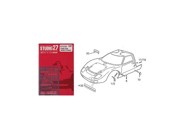 1/24 GT40 Upgrade Parts