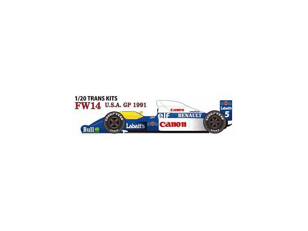 1/20 FW14 U.S.A.GP 1991 トランスキット