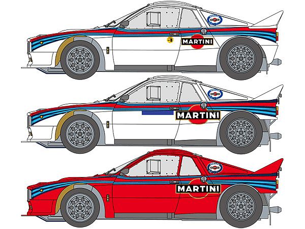 1/24 マルティニ037 1983-85 オプションデカールセット