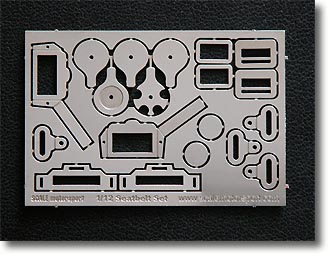 1/12 F1レーシングベルトセット