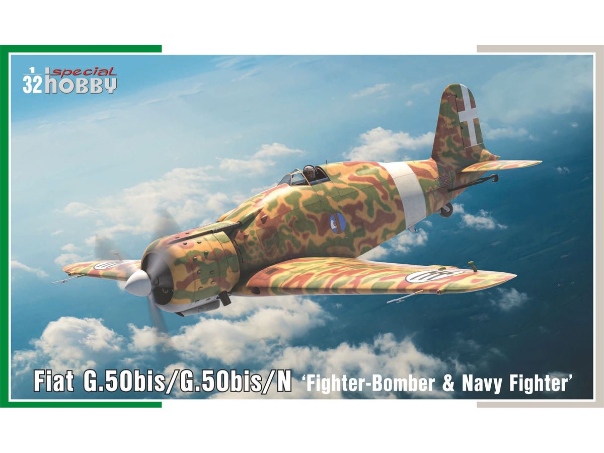 1/32 フィアット G.50bis 戦闘攻撃機/ G.50bis/ N 艦上戦闘機