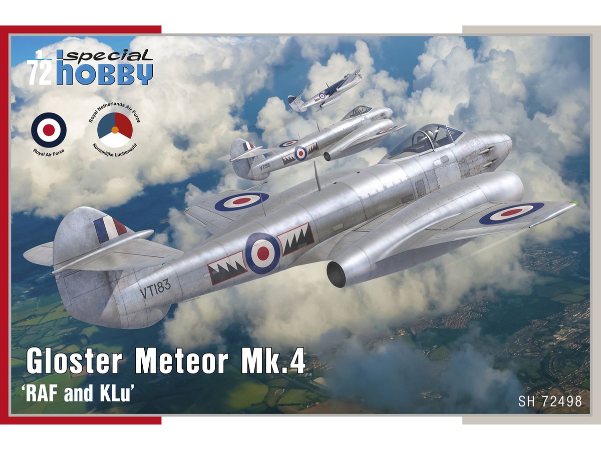 1/72 グロスター ミーティア Mk.4 イギリス & オランダ