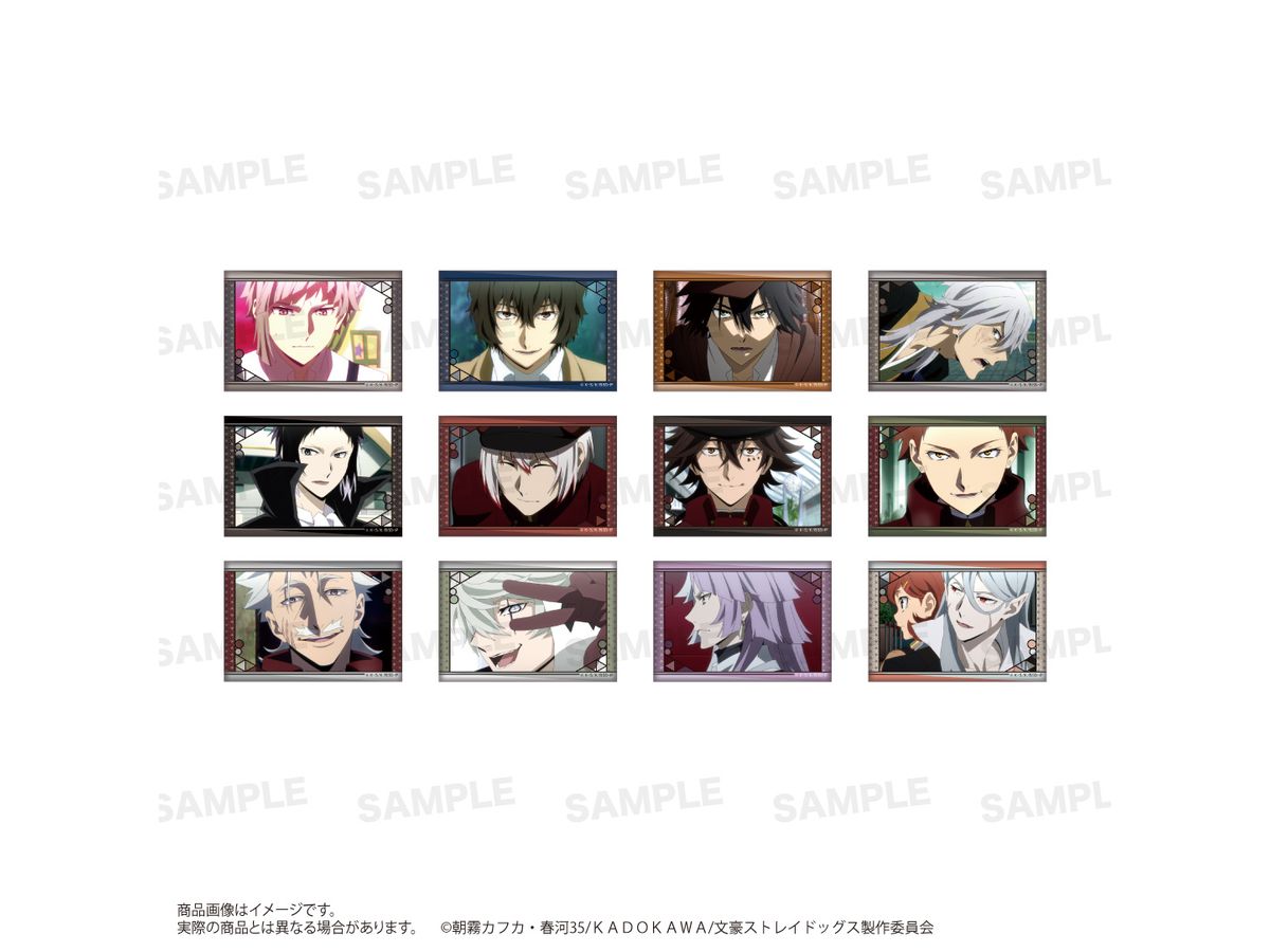 アニメ 文豪ストレイドッグス トレーディング場面写缶バッジ 1BOX12pcs