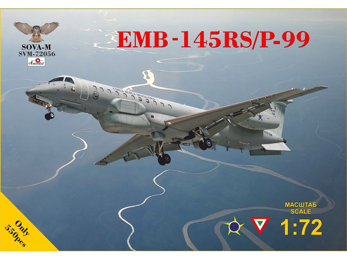 1/72 EMB-145RS/R-99 リモートセンシング機 メキシコ/ブラジル