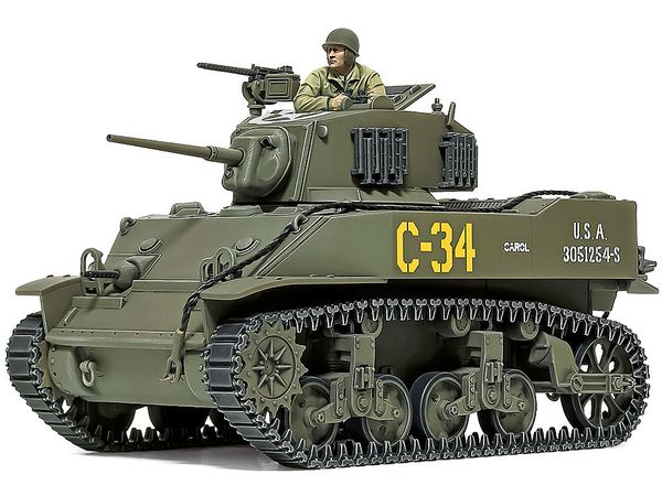 1/48 MM アメリカ軽戦車 M5A1 スチュアート