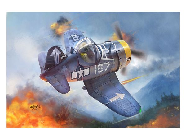 キュートファイターシリーズ: F4U-4 コルセア 1945年