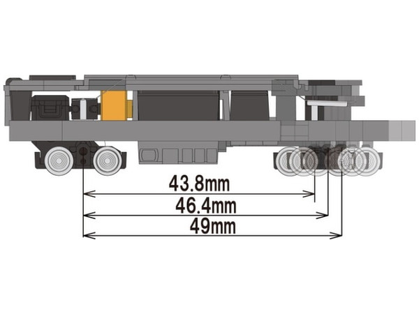 1/150 鉄コレ動力ユニット 大型路面電車用 TM-TR04