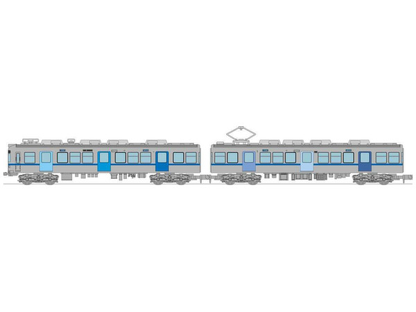 1/150 鉄道コレクション 北総開発鉄道7150形カラードア車 4両セットA