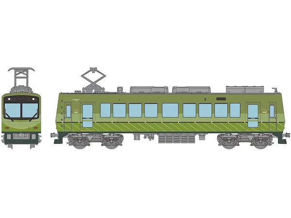 1/150 鉄道コレクション叡山電車700系 リニューアル712号車 (緑)