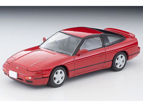 1/64 LV-N235e 日産 180SX タイプX (赤) 95年式