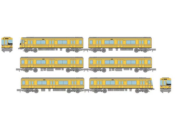 1/150 鉄道コレクション 名古屋市交通局名城線・名港線2000形(黄電メモリアルトレイン) 6両セット