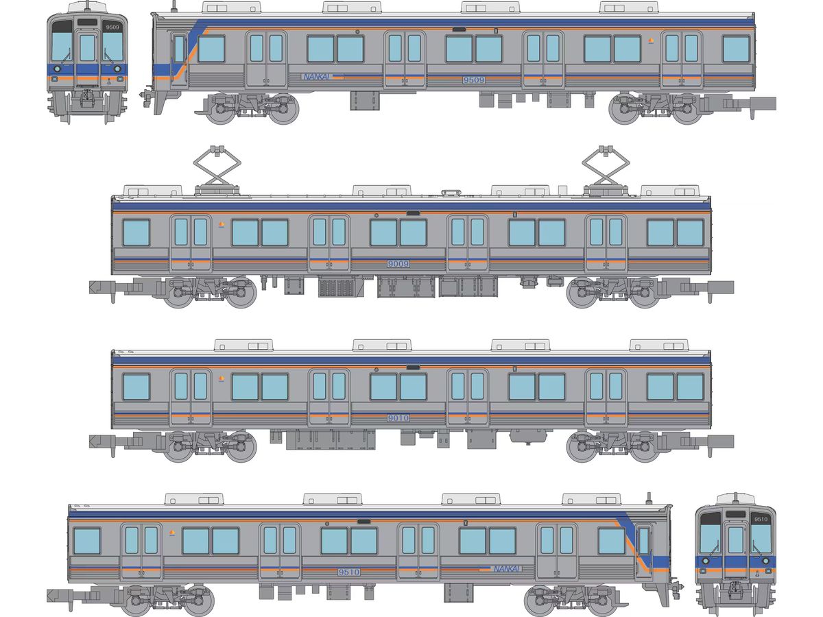 1/150 鉄道コレクション 南海電気鉄道9000系4両セットA