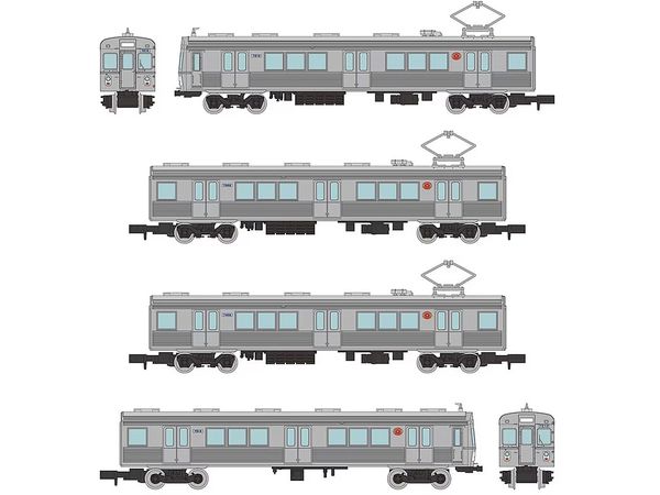 1/150 鉄道コレクション 東急電鉄7200系 東横線・非冷房車4両セット