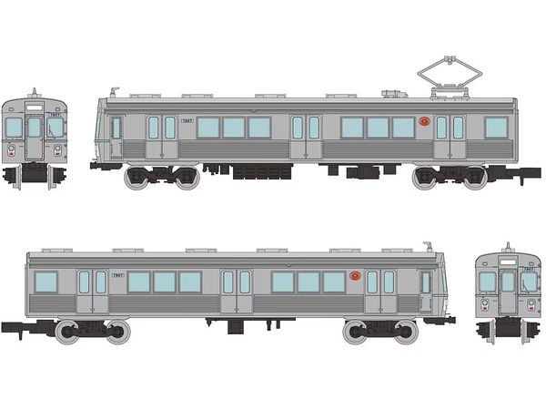 1/150 鉄道コレクション 東急電鉄7200系 東横線・非冷房車2両セット