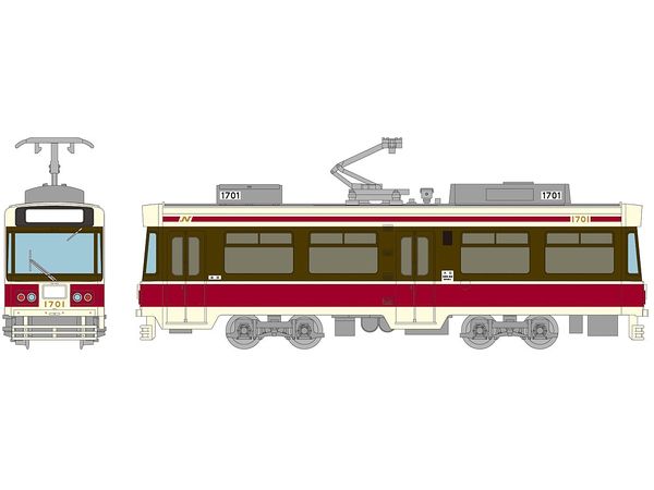 1/150 鉄道コレクション 長崎電気軌道1700形1701号