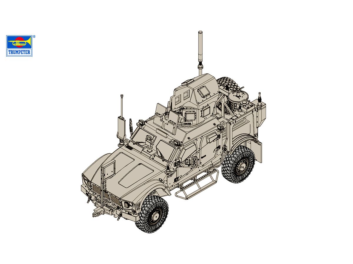 1/72  アメリカ陸軍 M1240 M-ATV/MRAP