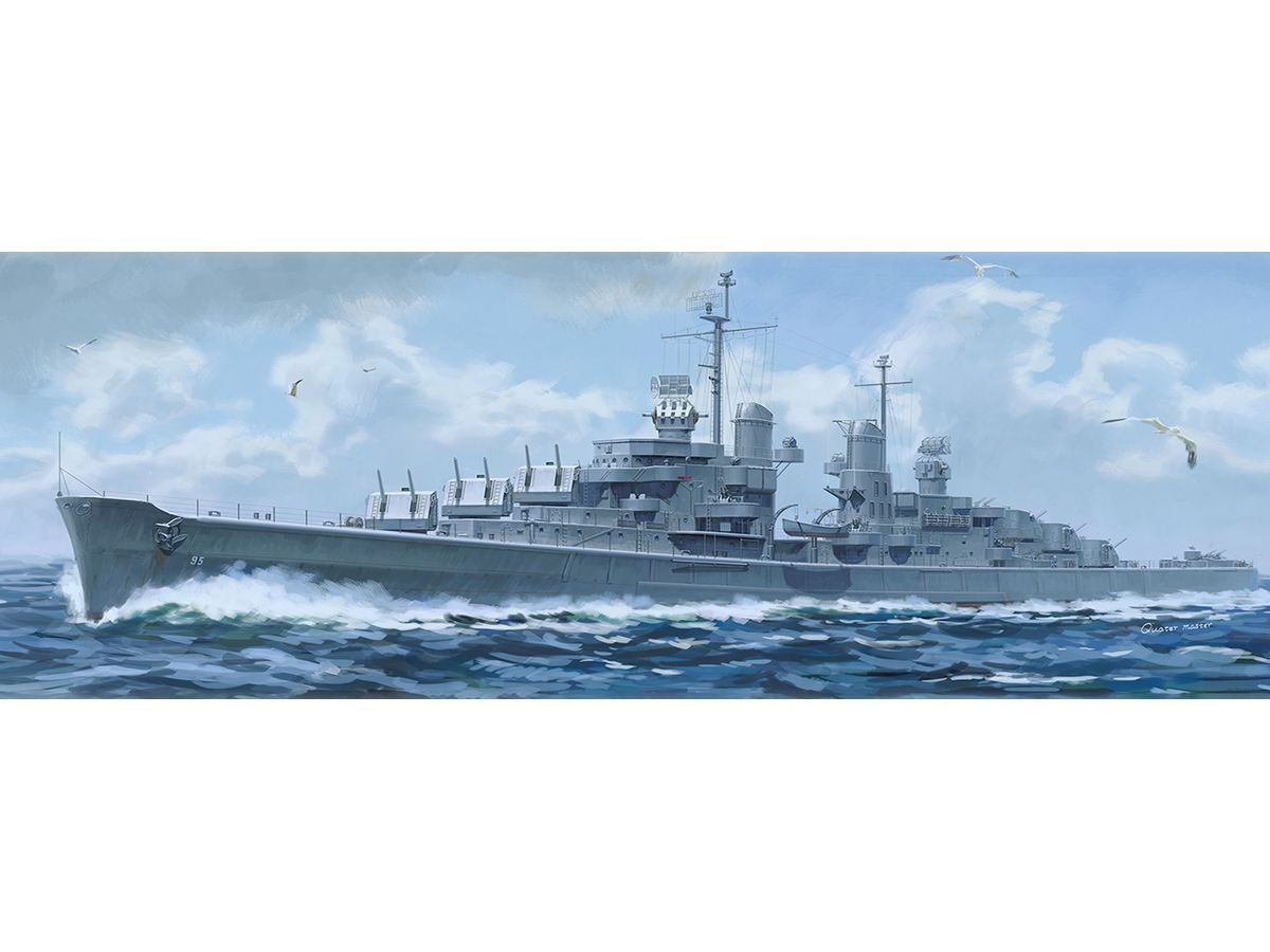 1/700 軽巡洋艦 USS オークランド CL-95 1945年 (通常版)