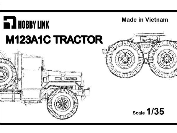 1/35 米 マックM123A1Cトラクタートラック フルキット