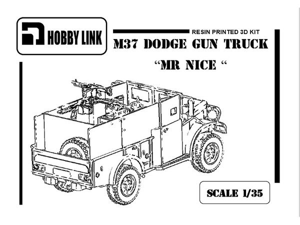 1/35 米 ダッジM37装甲型 ミスターナイス フルキット