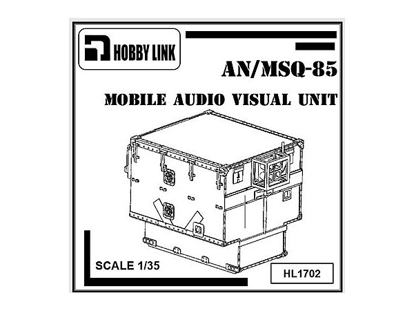 1/35 米・AN/MSQ-85B モバイル視聴覚情報収集および配布システム