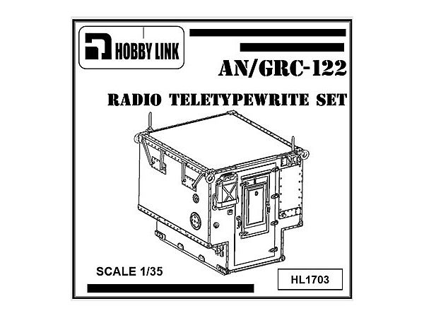 1/35 米・AN/GRC-122戦術無線テレタイプボックス