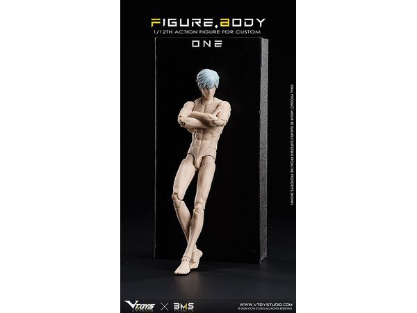 1/12 (VB-002A) V Toys X BMS 男性素体The One (Pale Skin)