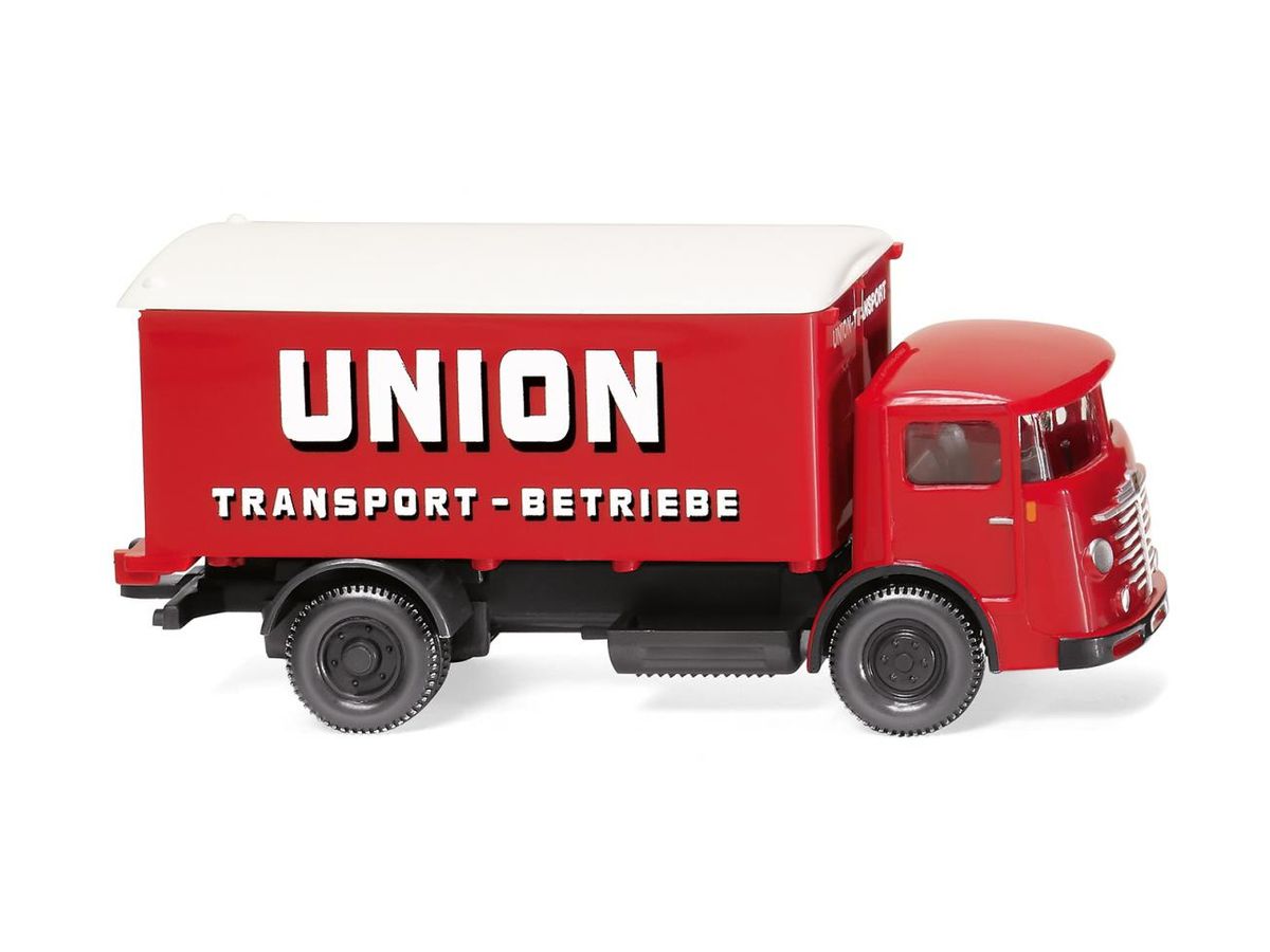 1/87 ビュッシング 4500 ボックストラック Union Transport