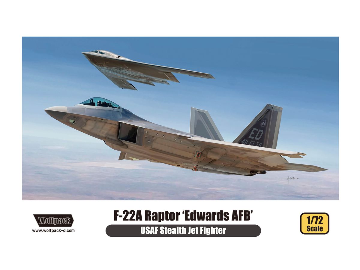 1/72 F-22A ラプター エドワーズ空軍基地 (プレミアムエディション)