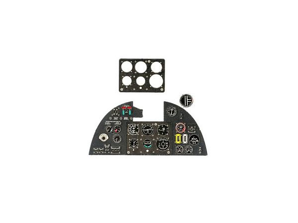 1/24 ハリケーンMk.I・着色計器板・エアフィックス