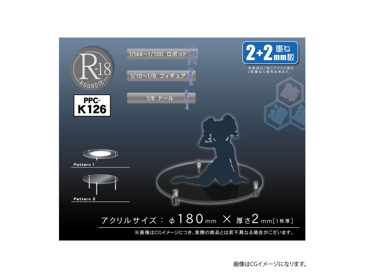 モデルベース R-18 (2mm+2mm)