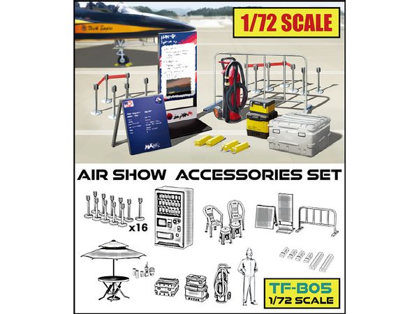 1/72 現用 航空ショー アクセサリーセット